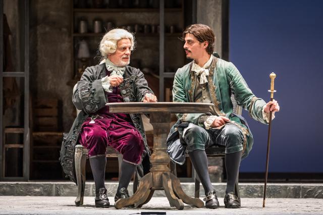 La Bottega del caff&egrave; con Michele Placido ph Simone Di Luca