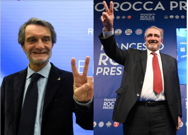 Elezioni Regionali Lombardia e Lazio, risultati finali e voti per ogni candidato: Fontana al 54,7% e Rocca al 53,9%