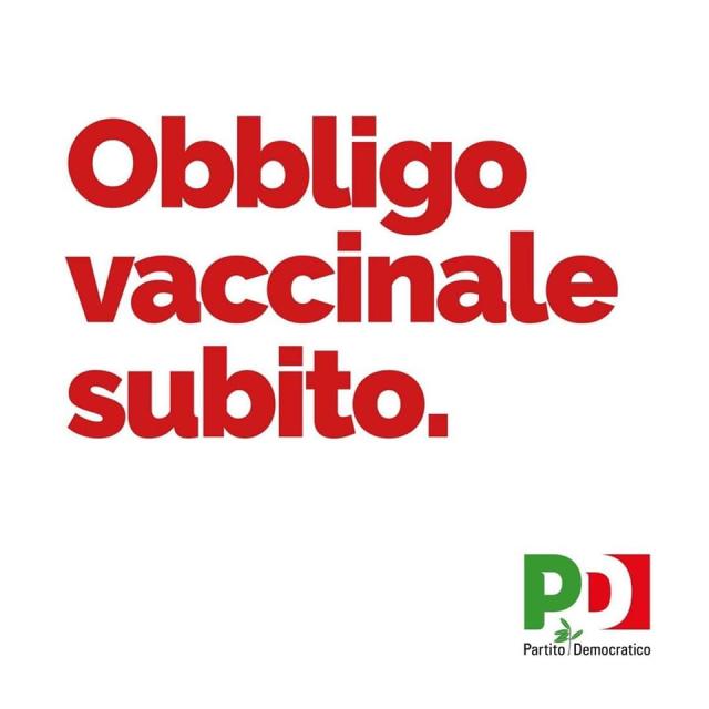 Astorre (PD): "Obbligo vaccinale subito". Il web: "Vergognati tu e Draghi", "spero di ammalarmi per sopravvivere"