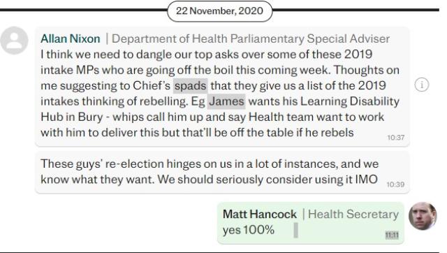 Covid, ricatti e "black-list" per parlamentari Uk anti-lockdown: "Se voti contro, niente fondi al tuo centro per bambini disabili"