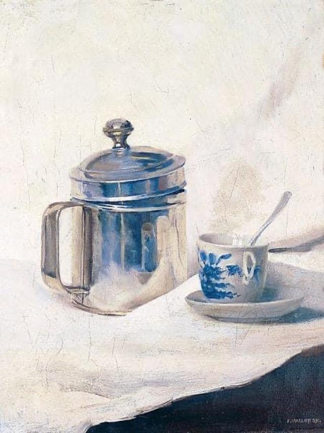 &ldquo;Servizio da caff&egrave;&rdquo;: il dipinto di Vallotton, lo svizzero sospeso tra i maestri fiamminghi ed il surrealismo