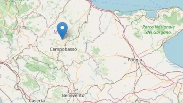 Sisma a Campobasso, paura nella notte: centinaia in strada, magnitudo 4,6. Ora pi&ugrave; di 10 scosse