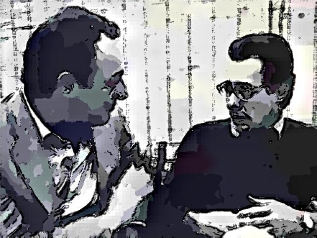 Enzo Jannacci e Beppe Viola