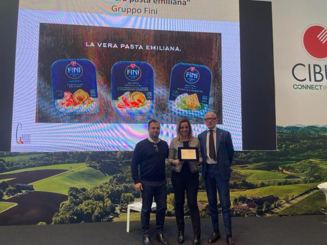 Cibus Connecting Italy 2023. Il Gruppo Fini vince ai Grocery & Consumi Awards come miglior spot TV Pasta e Riso 2022