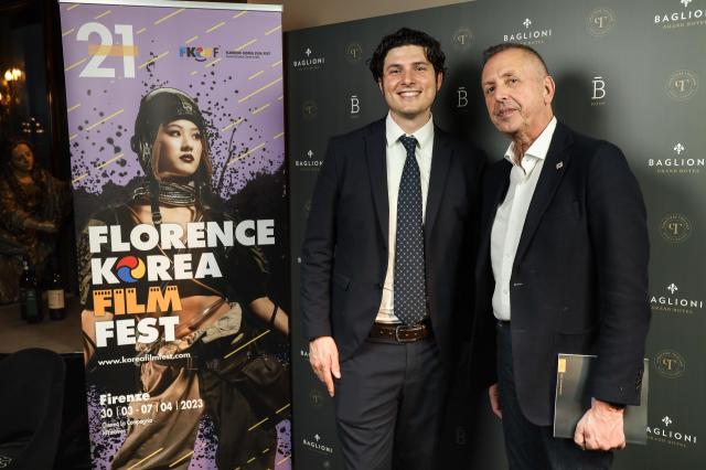 Emanuele Papi con Riccardo Gelli