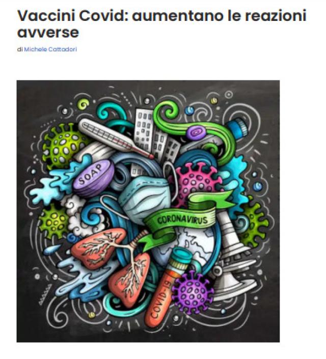 Avv. Michele Cattadori, documento riepilogativo sul vaccino Covid Pfizer con reazioni avverse riconosciute da AIFA