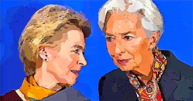 Christine Lagarde e Ursula Von Der Leyen