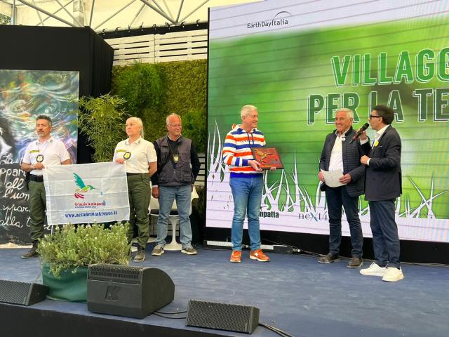 Al Presidente di Earth Day Italia Pierluigi Sassi il premio dell&rsquo;Accademia Kronos per la tutela dell&rsquo;ambiente