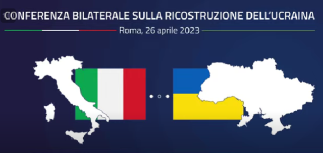 Roma, conferenza bilaterale per la ricostruzione da 411mld dell'Ucraina: presenti Meloni, Kuleba e 600 aziende private - DIRETTA