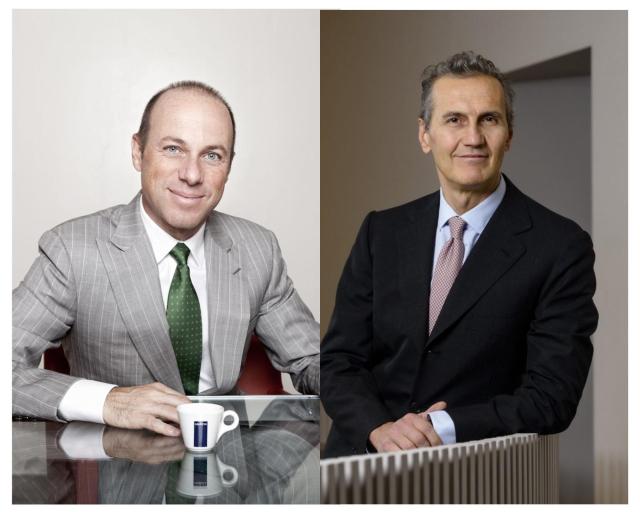 Giuseppe Lavazza e Antonio Baravalle