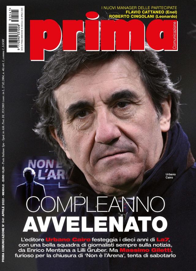 Prima n. 541 in edicola dal 5 maggio a Milano e da sabato 6 a Roma