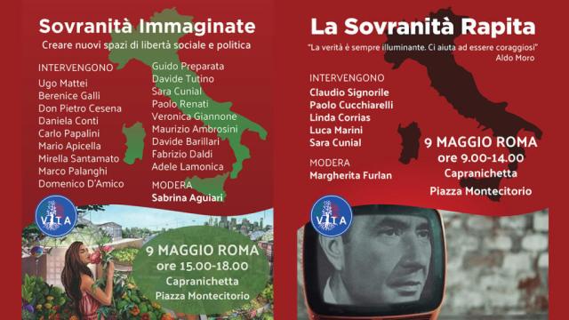 Aldo Moro, per il 45&deg; anniversario della morte VITA presenta un evento sull'importanza della sovranit&agrave; individuale e comunitaria