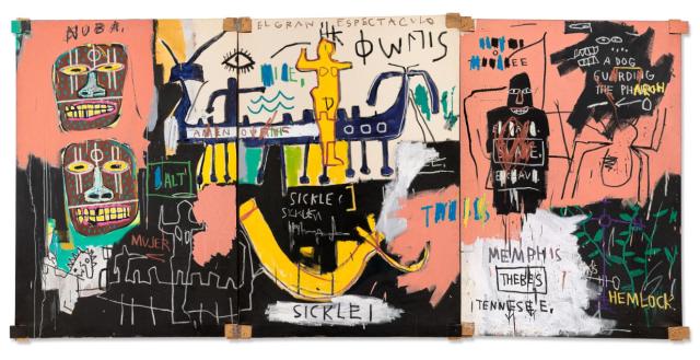 Lo stilista Valentino vende un Basquiat all'asta a New York per la cifra astronomica di 67 milioni di dollari
