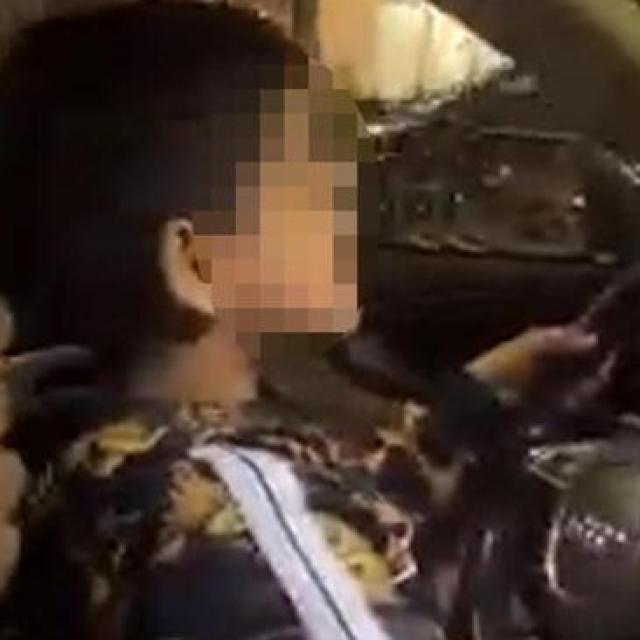 Bimbo guida una grossa auto nel Pisano, indagini su un video virale