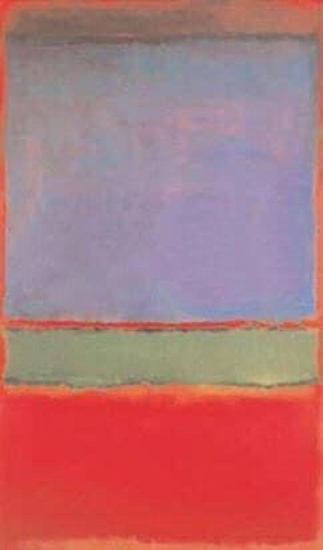 Rothko numero sei violetto, verde e rosso: il mercato della ricchezza