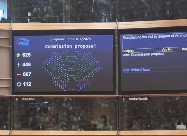 Armi all'Ucraina, ok ai fondi Pnrr per finanziarle: Parlamento Europeo approva con il 71% il piano "Asap" da 500 mln