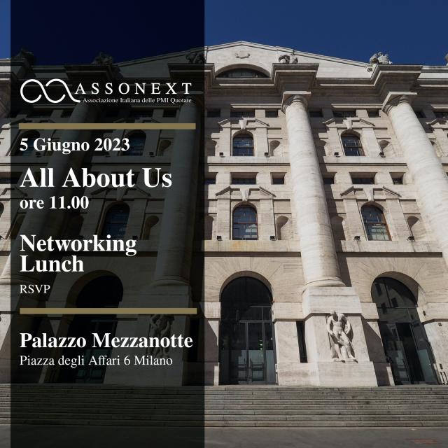 Borsa Italiana. Presentazione delle nuove iniziative di AssoNEXT, l&rsquo;Associazione Italiana delle PMI Quotate