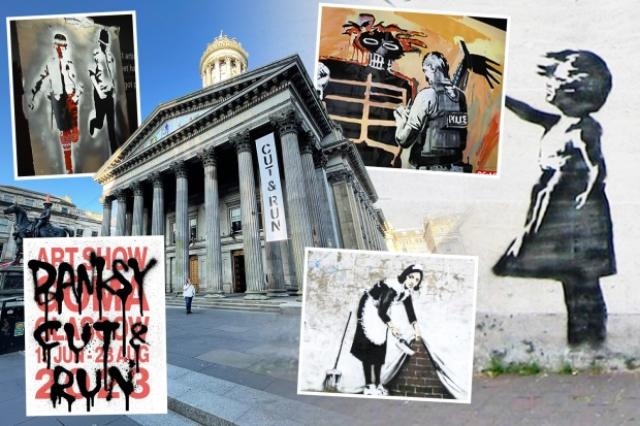 Bansky, la prima mostra ufficiale a Glasgow