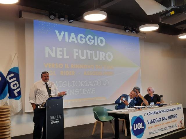 Congresso UGL Rider. Paolo Capone, Leader UGL: &ldquo;Sindacati devono costruire un nuovo modello contrattuale per garantire occupazione&rdquo;
