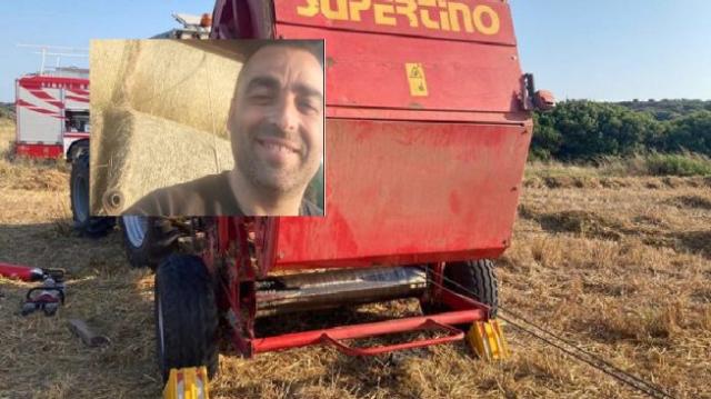 Carbonia, mietitrebbia stritola Omar Locci. Il 43enne morto davanti al padre nel cagliaritano