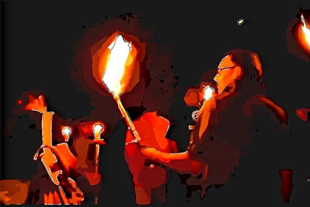 Fiaccolata dopo omicidio