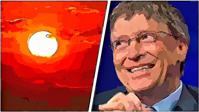 Bill Gates e il sole