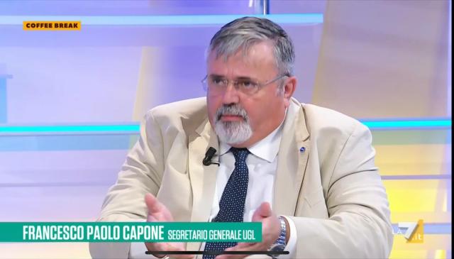 Fisco. Paolo Capone, Leader UGL: &ldquo;Rendere strutturale taglio del cuneo fiscale&rdquo;