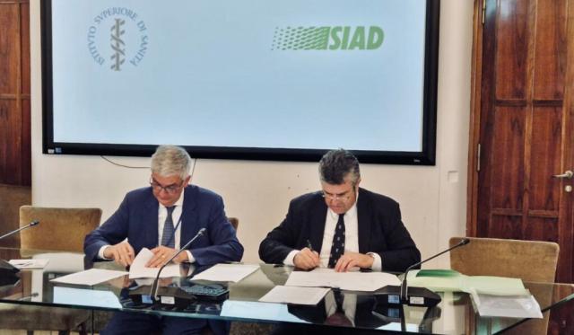 L&rsquo;Istituto Superiore di Sanit&agrave; ed il gruppo industriale SIAD fondano VIVA la nuova Biobanca di ricerca.
