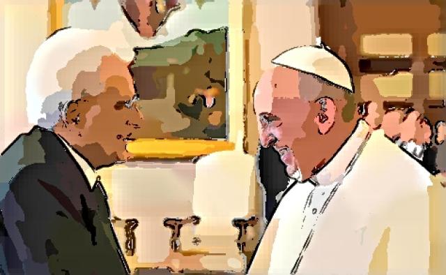Beergoglio e Mattarella