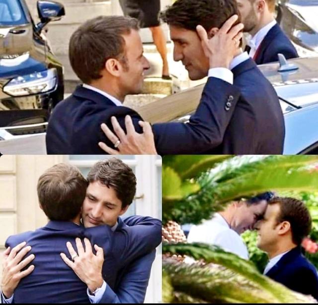 Macron e Trudeau