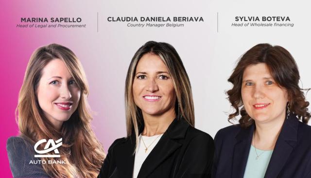 CA Auto Bank, Beriava nominata Country Manager Belgio, Boteva al Wholesale financing, Sapello nuova Legal Affairs Manager
