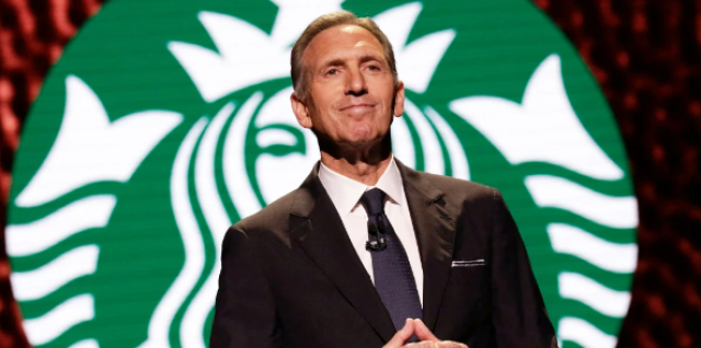 Starbucks, Howard Schultz lascia anche il CdA: "rimarr&ograve; cliente e Presidente Emerito"; lo sostituisce Wei Zhang