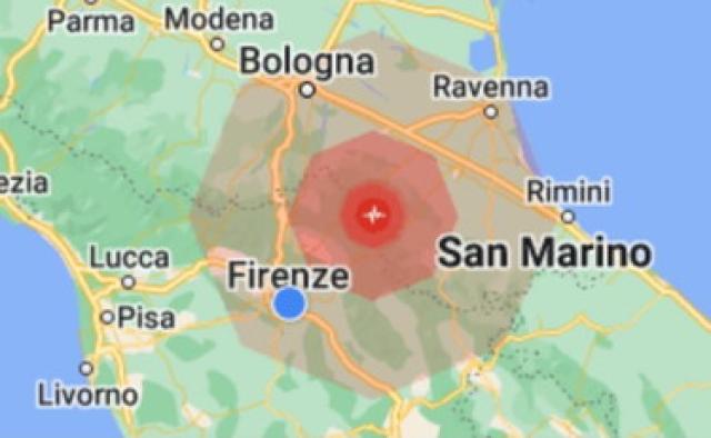 Terremoto Firenze, epicentro Marradi, scossa di magnitudo 4.8: scuole chiuse e centinaia in strada