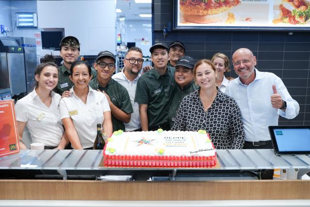 McDonald's, Giuseppe Anaclerio &egrave; uno dei migliori Direttori di ristoranti del fast food al mondo