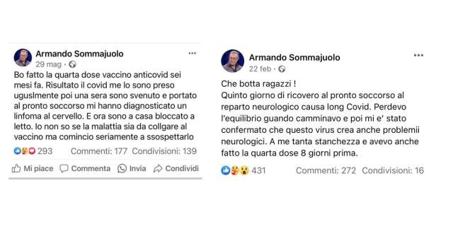 Vaccino Covid, Sommajuolo e il linfoma al cervello dopo 4 dose: &ldquo;Inizio a sospettare correlazione&rdquo;