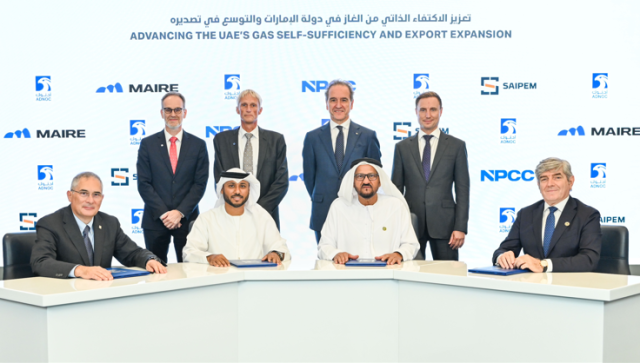 Maire, nuovo contratto da $ 8,7 mld da ADNOC per il trattamento gas onshore del progetto Hail e Ghasha