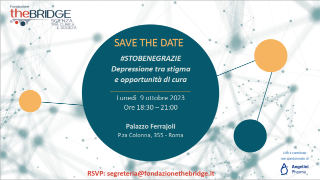 #Stobenegrazie: depressione tra stigma e opportunit&agrave; di cura