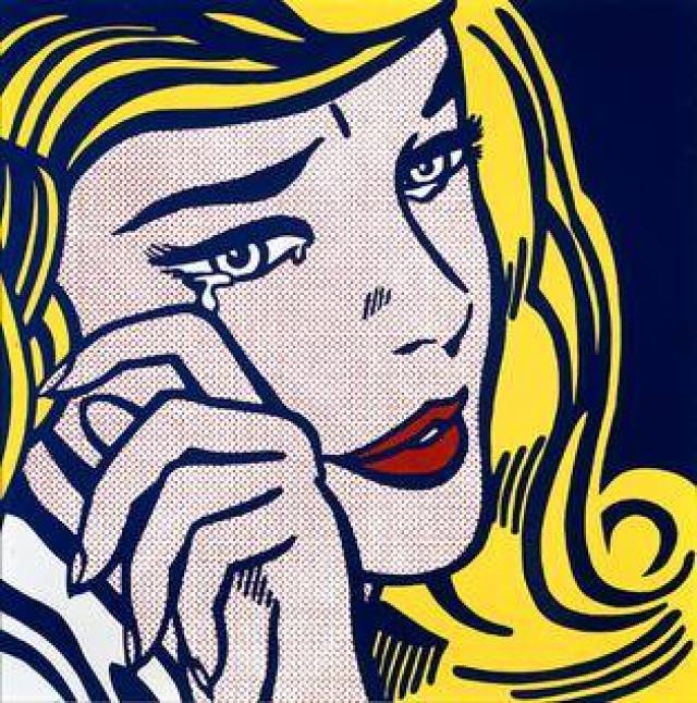 "Crying girl": le ragazze della porta accanto secondo&nbsp; Roy Lichtenstein 