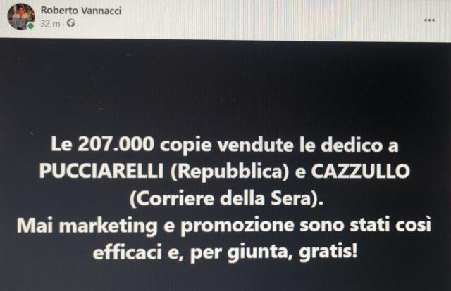 Vannacci a iGDI: &ldquo;207 mila copie del mio libro vendute grazie a Pucciarelli e Cazzullo&rdquo;