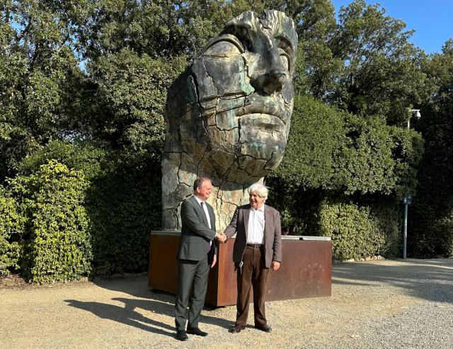 Eike Schmidt e Jean-Paul Sabati&eacute;