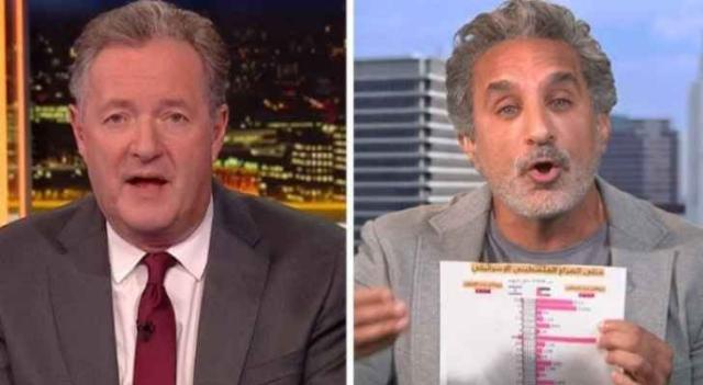 La memorabile intervista del giornalista britannico Piers Morgan al chirurgo e comico egiziano Bassem Youssef