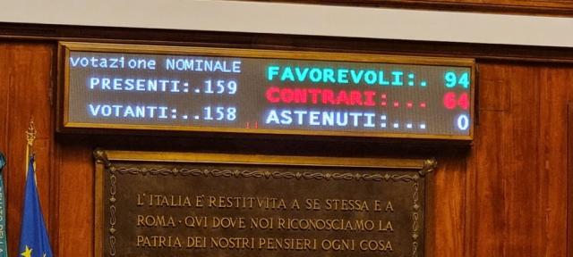 Commissione d'inchiesta covid, ok del senato ma a testo farlocco: non si indagher&agrave; su obblighi vaccinali, stato di emergenza e dpcm: i nomi dei 94 s&igrave; e dei 64 no