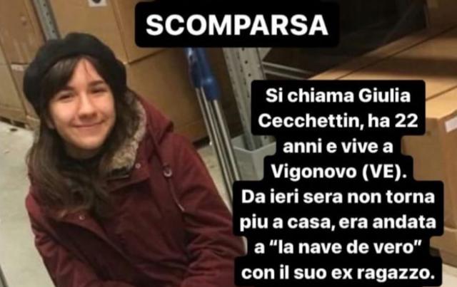 Giulia Cecchettin, chi &egrave; la ragazza scomparsa con il fidanzato Filippo Turetta a Padova, si dovrebbe laureare il 16 novembre