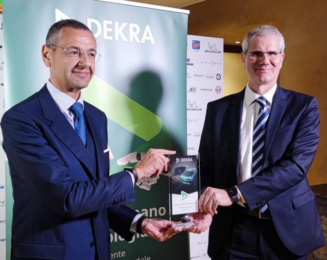 A Bosch il &ldquo;DEKRA Road Safety Award 2023&rdquo; per l&rsquo;impegno nella sicurezza stradale