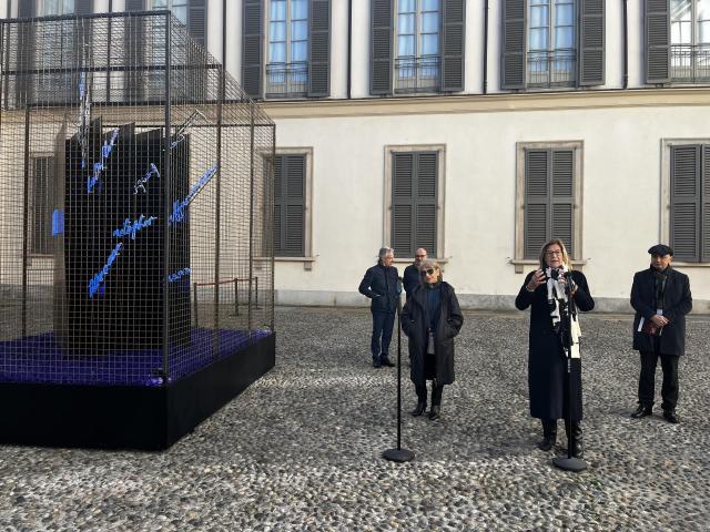 Palazzo Reale di Milano, un'installazione di Federica Marangoni in occasione di BookCity: il ruolo della parola scritta come specchio dell'animo umano