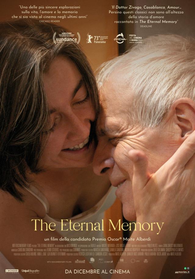Locandina di "The eternal memories" con Augusto G&oacute;ngora e Paulina Urrutia