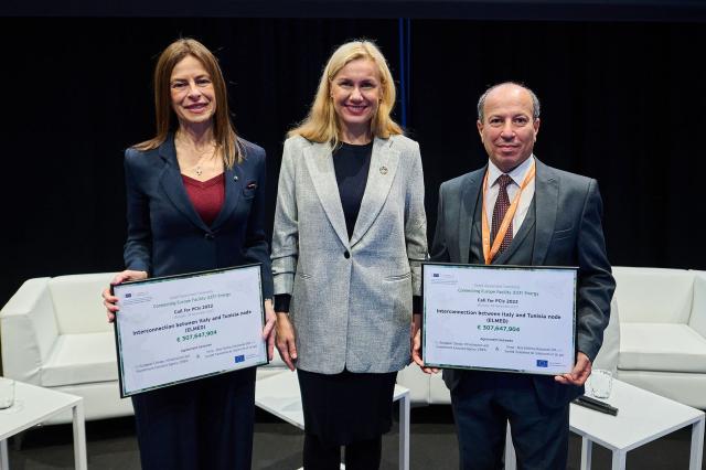 Terna e Steg, confermato finanziamento di &euro;307 mln dalla Commissione Europea per l'interconnessione Italia-Tunisia