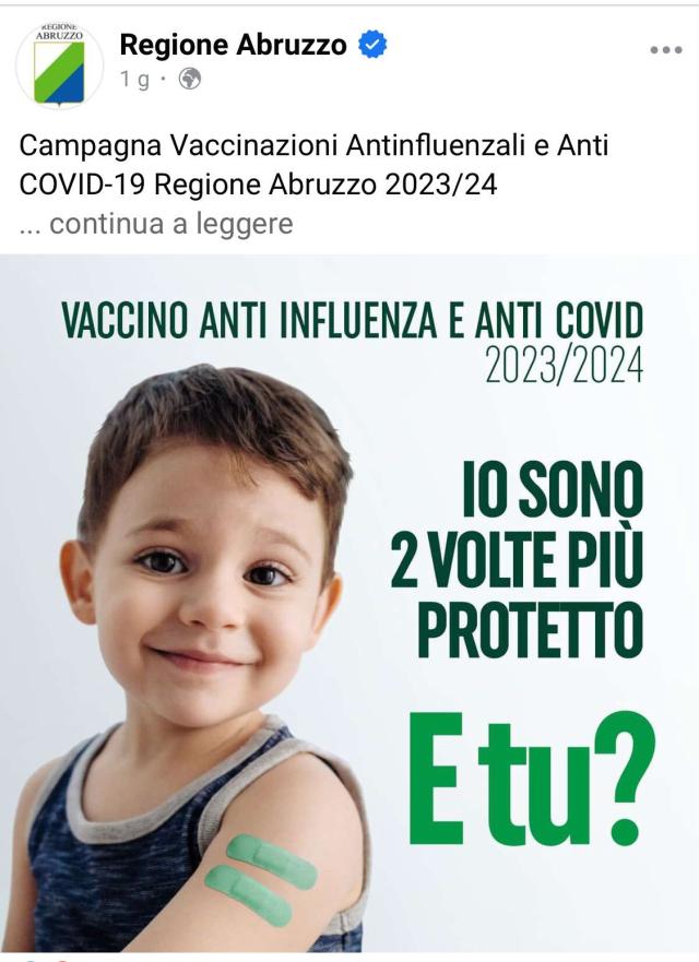 campagna vaccinale Abruzzo