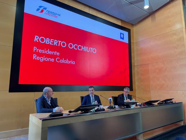 La conferenza stampa del Gruppo FS Italiane 