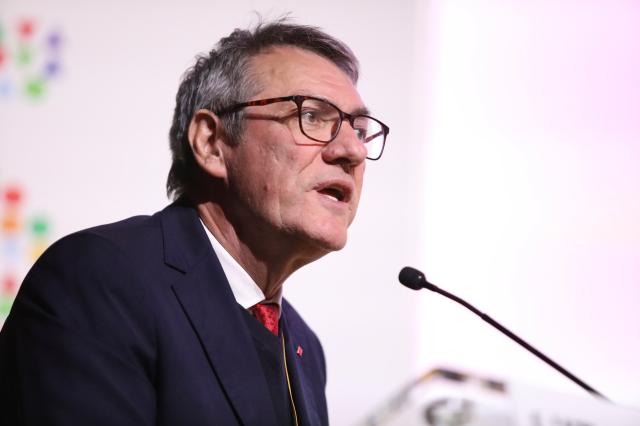 Il Capopopolo Maurizio Landini.